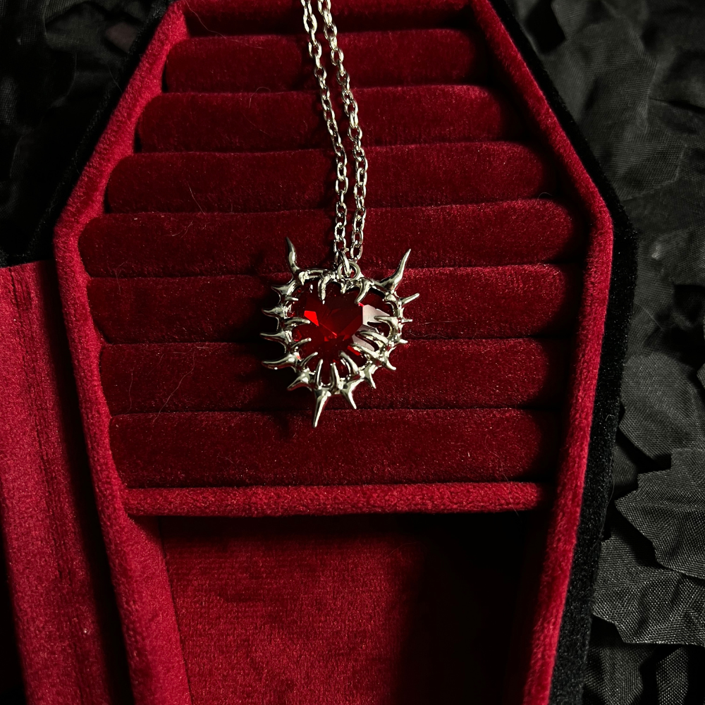 Twilight Rose Necklace