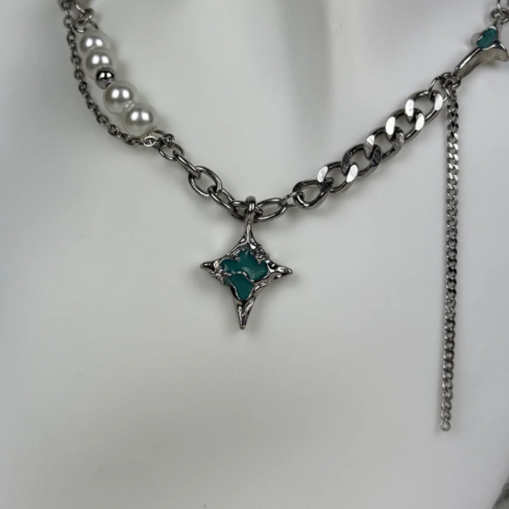 Lunar Diamond Necklace