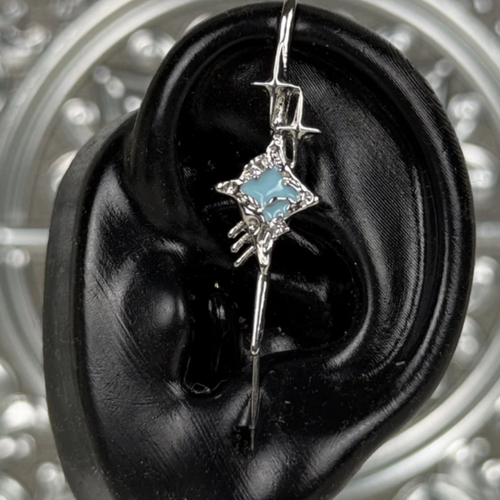 Lunar Diamond Earrings